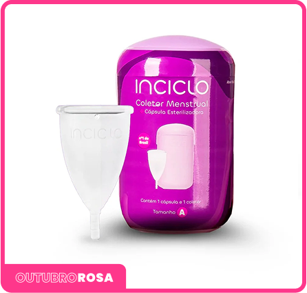 VIP - Coletor Menstrual Inciclo + Cápsula Esterilizadora Lavanda