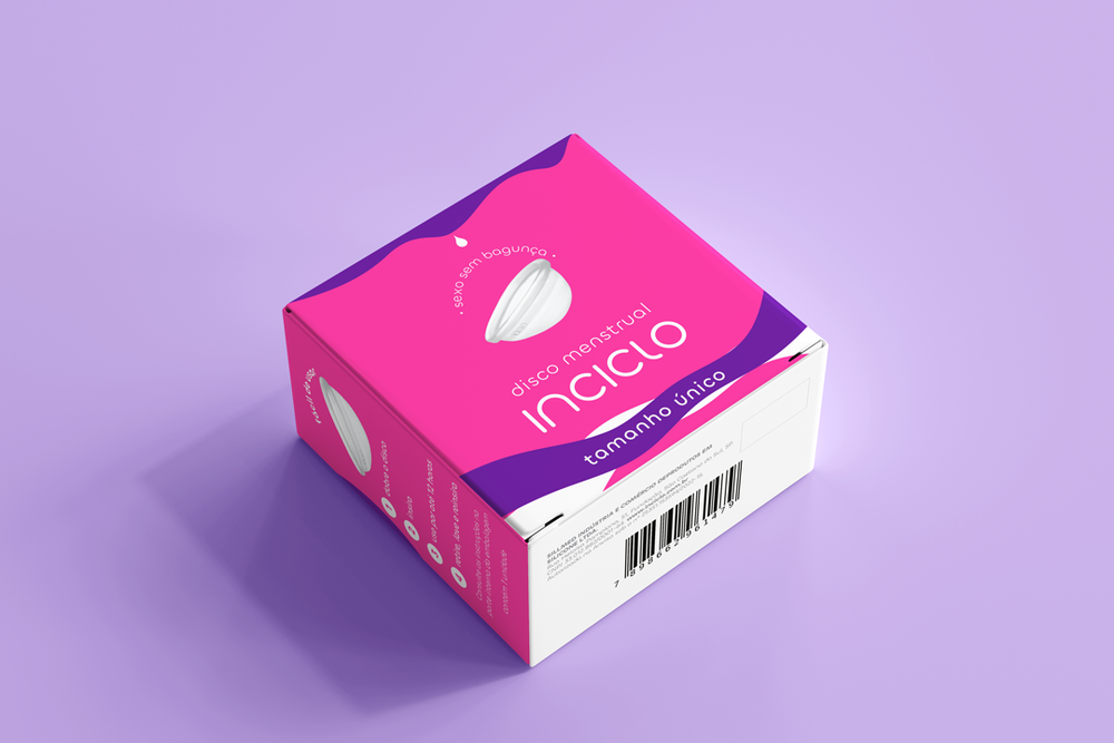 Disco Menstrual Reutilizável (Brinde) - Loja Inciclo