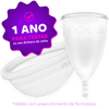 Kit Coletor + Disco Menstrual + Cápsula Esterilizadora - Loja Inciclo